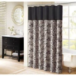 Paisley Jacquard Polyester Shower Curtain -Madison Park Shop GUEST 6c1222a0 3adb 44e7 9021 5f4d1dd2408b