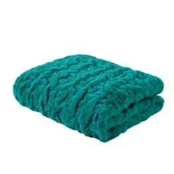50"x60" Ruched Faux Fur Throw Blanket - Madison Park -Madison Park Shop GUEST 6ccc2c91 d444 492b 863f 6d8e846c2221