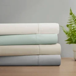 300 Thread Count Organic Cotton Deep Pocket Sheet Set - Madison Park -Madison Park Shop GUEST 6d06ff94 8d5e 4cef a6f3 3d201acfdd16