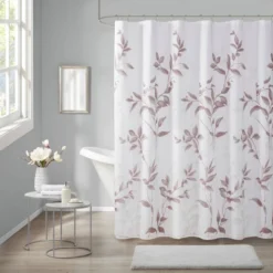 Rosalie Burnout Printed Shower Curtain -Madison Park Shop GUEST 71674129 7457 4dff b8b7 ef42303527f8