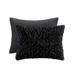Madison Park 3pc Full/Queen Dakota Ruched Fur Down Alternative Comforter Set Black 18 Madison Park 3pc Full/Queen Dakota Ruched Fur Down Alternative Comforter Set Black -Madison Park Shop GUEST 78f054c3 3a82 4a68 b68c 048113225a63 1
