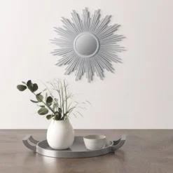 Round Dia Fiore Sunburst Decorative Wall Mirror - Madison Park -Madison Park Shop GUEST 79ab6746 c795 45ed b666 8a58a0e04134