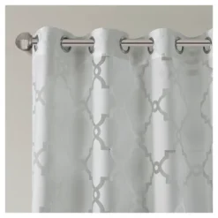 Zoe Fretwork Burnout Sheer Curtain Panel -Madison Park Shop GUEST 7c221077 62b1 4cb3 bd8e 7dde34e70584