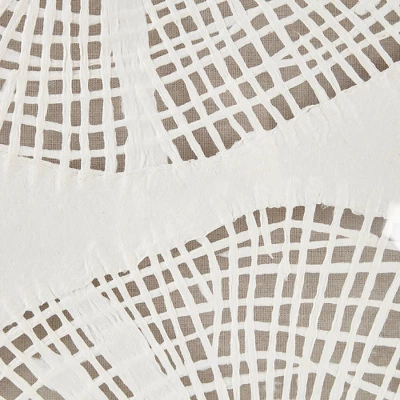 3pc Solana Coastal Rice Paper Framed Shadow Box Set Off White - Madison Park 2 3pc Solana Coastal Rice Paper Framed Shadow Box Set Off White - Madison Park - Image 2