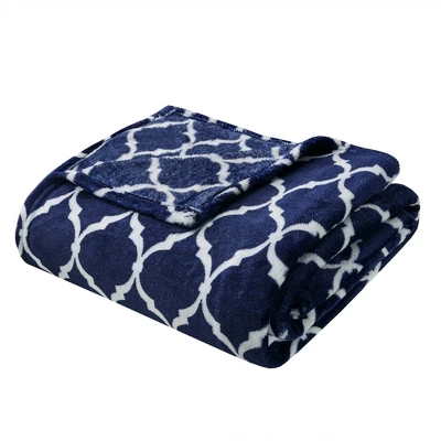 60"x70" Oversized Ogee Throw Blanket - Madison Park 5 60"x70" Oversized Ogee Throw Blanket - Madison Park - Image 5