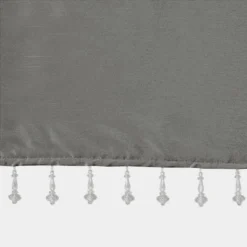 26"x50" Lillian Faux Silk Twisted Tab Valance With Beads 20 26"x50" Lillian Faux Silk Twisted Tab Valance With Beads -Madison Park Shop GUEST 88dff4dc fc0d 47fb a5e1 c5e7ecdda9c8