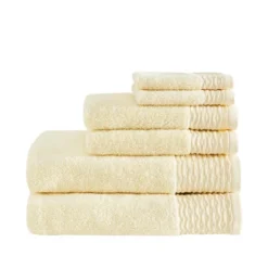6pc Curv Jacquard Wavy Cotton Towel Set -Madison Park Shop GUEST 8fb782aa 62bb 42ff 8647 aed187cc6217