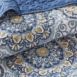 6pc Menara Reversible Quilted Coverlet Set Blue - Madison Park -Madison Park Shop GUEST 916c4b53 e5c2 485f a45d c6ab284f5eee