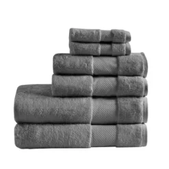 6pc Turkish Bath Towel Set -Madison Park Shop GUEST 9b92a2e1 e586 4010 ba24 e5c4a088229d