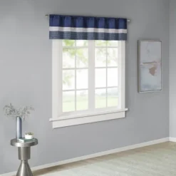 18"x50" Salem Polyoni Pintuck Window Valance - Madison Park -Madison Park Shop GUEST a3963503 3842 4e03 9c43 f3d9a16bade3