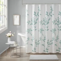 Rosalie Burnout Printed Shower Curtain -Madison Park Shop GUEST a6824ec4 e7be 48f9 b8b8 f0d29e99092a