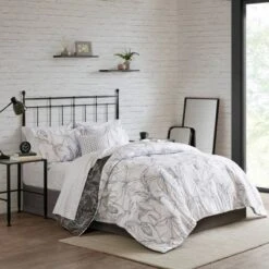 Lorine Reversible Complete Bedding With Cotton Sheets Set -Madison Park Shop GUEST a89151bb f4fa 4217 8824 1887f6bf3964
