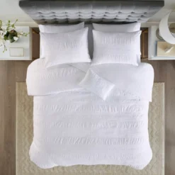 4pc Amari Cotton Seersucker Duvet Cover Set -Madison Park Shop GUEST acca78f7 1f96 401f 84ab 5a459e3ec852