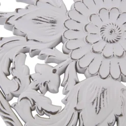 (Set Of 2) 15.5" X 31.5" Botanical Wood Carved Wall Panel White 10 (Set Of 2) 15.5" X 31.5" Botanical Wood Carved Wall Panel White -Madison Park Shop GUEST b579cd5b 4a43 4ebd ba66 d41c262ac221