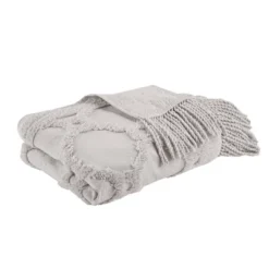 50"x60" Hannah Cotton Tufted Throw Blanket 16 50"x60" Hannah Cotton Tufted Throw Blanket -Madison Park Shop GUEST b6d5f251 d30e 4e08 ac7b 4df64c5b878b