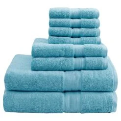 8pc Cotton Bath Towel Set -Madison Park Shop GUEST b8321ab9 2c3e 4e62 a340 fddc4de82e9e