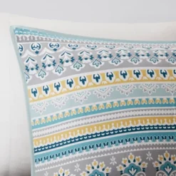 Navy Corynn Reversible Comforter Set Queen 7pc -Madison Park Shop GUEST c006a0dd 20a1 4485 bb2b 2939fd2d5065