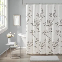 Rosalie Burnout Printed Shower Curtain -Madison Park Shop GUEST c0d1f7bb b2f0 4b19 8ba6 67dedbcf2d71