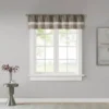 18"x50" Salem Polyoni Pintuck Window Valance - Madison Park