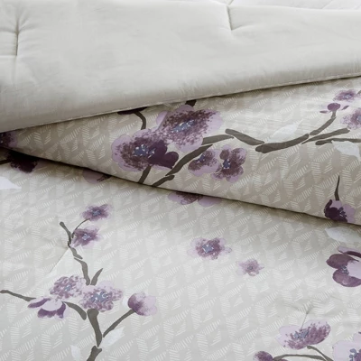 Sakura Cotton Comforter Set 8pc 2 Sakura Cotton Comforter Set 8pc - Image 2