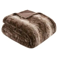Marselle Faux Fur Oversized Bed Throw Blanket -Madison Park Shop GUEST c973ca68 9f69 42a5 9553 2fe1f65273b6