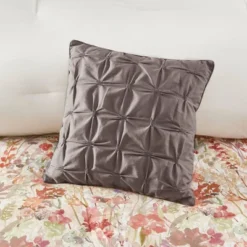 Julia 7pc Cotton Printed Comforter Set Off White/Red/Lavender -Madison Park Shop GUEST ca4f2317 c576 43d5 ae45 9bdf1535d8e9