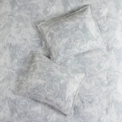 7pc Karlene Cotton Sateen Comforter Set Gray -Madison Park Shop GUEST cc569016 38e4 4a0e a0c0 d8bb95dc0f40