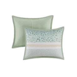 5pc Tulia Seersucker Comforter Bedding Set With Throw Pillows Green - Madison Park -Madison Park Shop GUEST ccbc762d 5191 40f8 8cb5 5cdcba822608