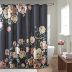 Colissa Cotton Floral Printed Shower Curtain -Madison Park Shop GUEST ccc0f968 46aa 49b9 a298 1e07f260dcd6