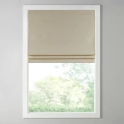 Aberdeen Printed Faux Silk Room Darkening Cordless Roman Blinds And Shade Taupe -Madison Park Shop GUEST ce161233 9c39 4773 9ea7 4bca43de643c