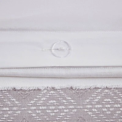 Madison Park Cove Clipped Jacquard Duvet Cover Set Multicolor Naturals 7 Madison Park Cove Clipped Jacquard Duvet Cover Set Multicolor Naturals - Image 7