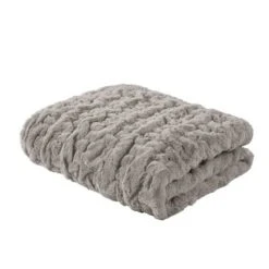 50"x60" Ruched Faux Fur Throw Blanket - Madison Park -Madison Park Shop GUEST cfd705c4 b44e 4572 8a29 5da8b00c6052