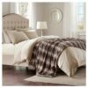 Marselle Faux Fur Oversized Bed Throw Blanket