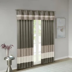 18"x50" Salem Polyoni Pintuck Window Valance - Madison Park -Madison Park Shop GUEST e1c2cdf8 df68 4a98 a7c3 4e7cb757b357