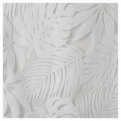 Maui Palm Leaf Burnout Window Sheer White -Madison Park Shop GUEST e23337b7 b80a 436b acc1 2d6add1a8259