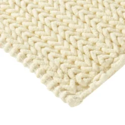 Braided Cotton Chenille Chain Stitch Bath Rug -Madison Park Shop GUEST e2a70819 5bc7 4a2d 830e eed759819157