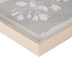 3pc Fair Florets Framed Glass Wall Art Set Beige - Madison Park -Madison Park Shop GUEST e38358d7 a2d3 43b2 853e d0d587a3ff2e