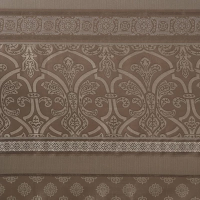 Dennie Jacquard Shower Curtain Brown 3 Dennie Jacquard Shower Curtain Brown - Image 3