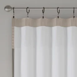 84"x50" Salem Polyoni Pintuck Light Filtering Window Curtain Panel - Madison Park -Madison Park Shop GUEST e533754e 9ed4 49ce 8892 82d204d7c18d