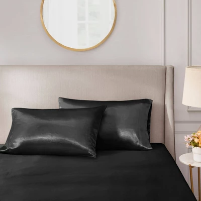 Satin Luxury 2pc Pillowcase Set 2 Satin Luxury 2pc Pillowcase Set - Image 2