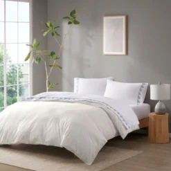 Madison Park 4pc Embroidered Microfiber Sheet Set -Madison Park Shop GUEST e8b777eb 1fa8 48bb 9698 45ad1917c925