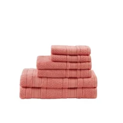 6pc Roman Super Soft Cotton Bath Towel Set -Madison Park Shop GUEST e9076781 eaf9 4879 9eeb 5e4854541f72