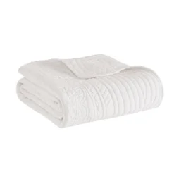 60"x72" Marino Quilted Throw Blanket With Scallop Edges -Madison Park Shop GUEST f15214b6 c79a 4cf5 afd7 a4d021ca5999