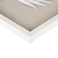 3pc Sabal Palm Rice Paper Framed Shadow Box Set Off White - Madison Park -Madison Park Shop GUEST f234f424 61a6 4bb5 9e72 b97427b0f286