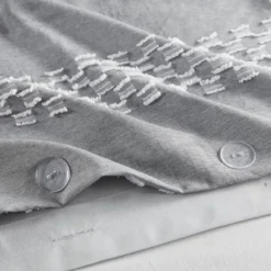 Madison Park Knox Clipped Jacquard Duvet Cover Set -Madison Park Shop GUEST f28ad3e4 6345 4abf b763 239fb7a6f954