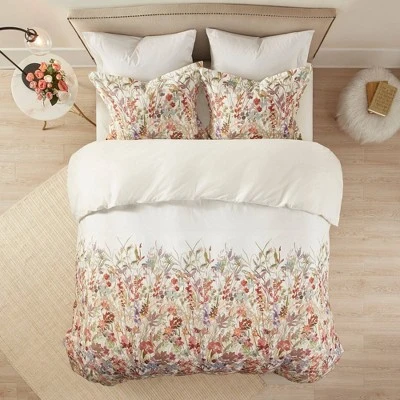 3pc Julia Cotton Printed Duvet Cover Set 12 3pc Julia Cotton Printed Duvet Cover Set - Image 12