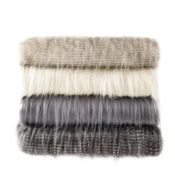 50"x60" Adelaide Faux Fur Throw Blanket - Madison Park