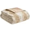60 X 70 In. Oversized Faux Fur Throw, Sand