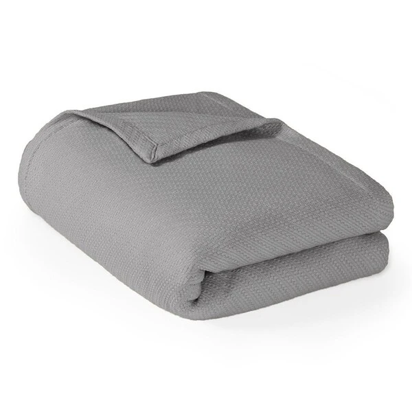 Liquid Cotton Blanket, King - Gray 1 Liquid Cotton Blanket, King - Gray