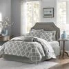 Merritt Complete Bed And Sheet Set Cal King - Grey